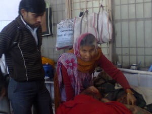 अस्पताल मा भर्ती संतकुमारी