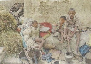 पूर बरस के मेहनत पानी मा