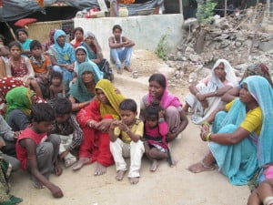 बाले को बिलखत परिवार